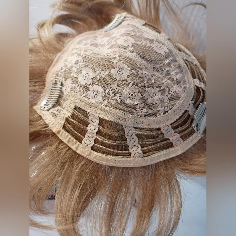 Short Pixie Cut Hair Toppers‎ for Women with Thinning Hair - Clip-In Synthetic